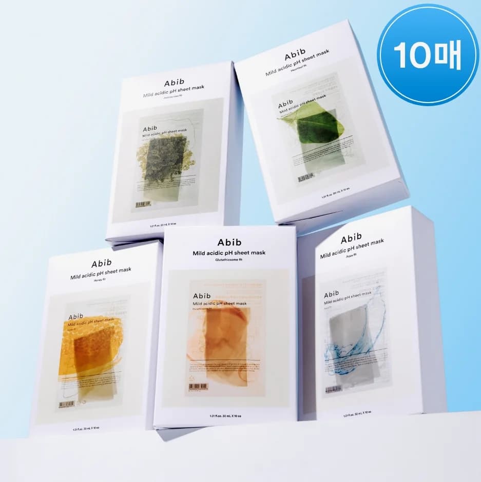 Korean Mild Acidic Sheet Mask Review: Testing 5 Hydration Options